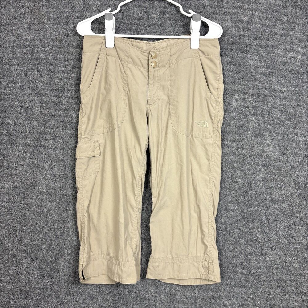The North Face Capri Pants Womens Size S Beige Outdoor Hiking